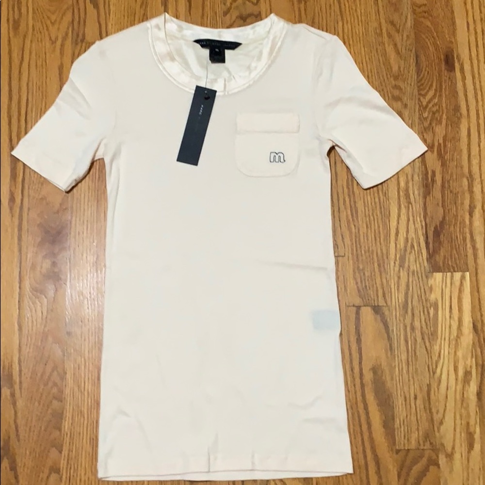 NWT Light pink Marc By Marc Jacobs tee
